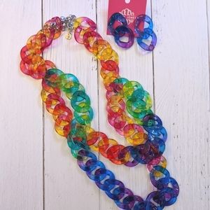 Candy Zaria Necklace and Earrings